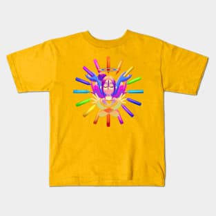 Holy Iridescence Kids T-Shirt